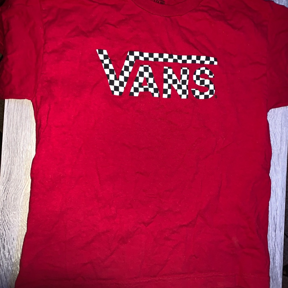 Checkered Vans Tee